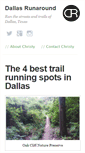 Mobile Screenshot of dallasrunaround.com